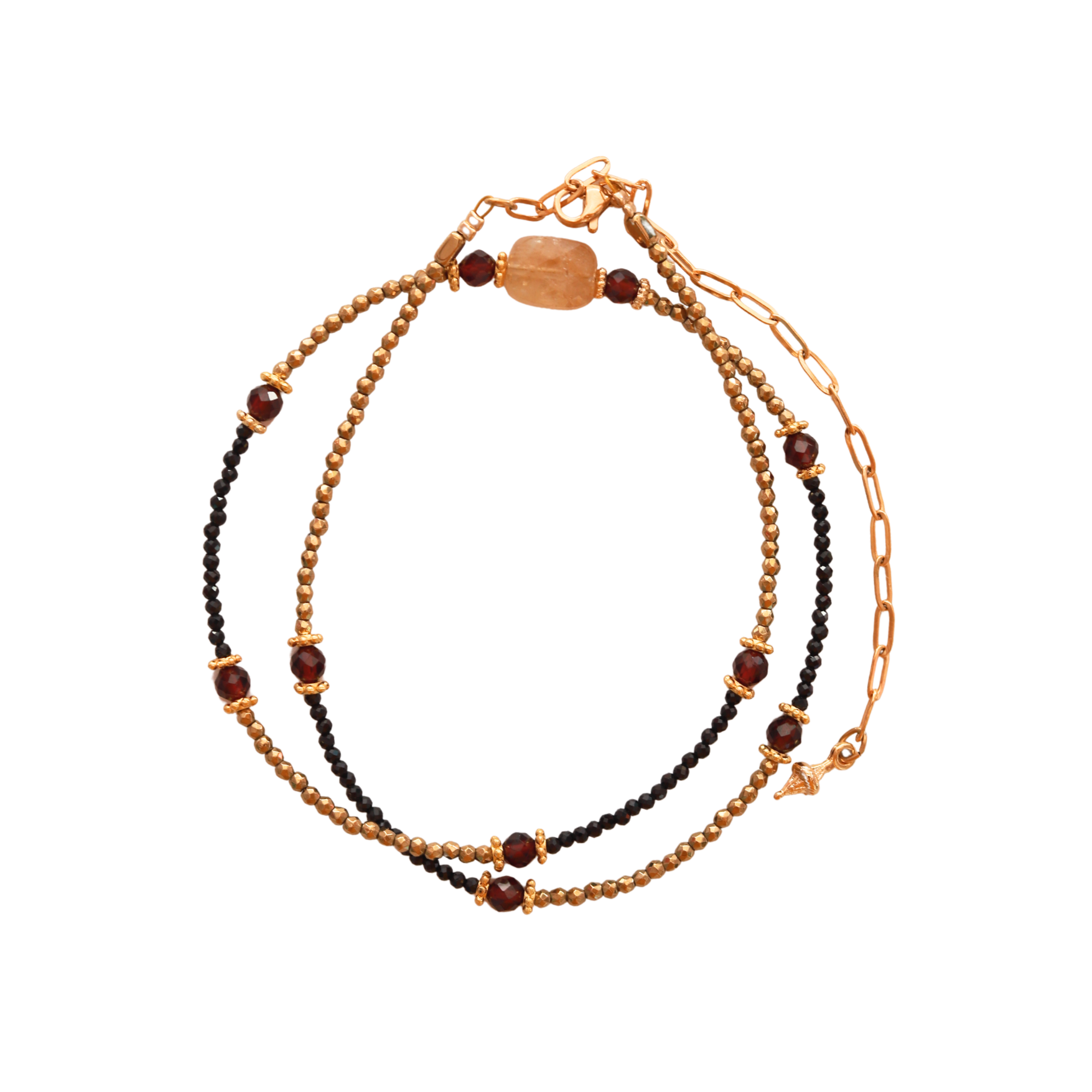 Hamsa Collier / Bracelet multi-rangs / Chaîne de cheville