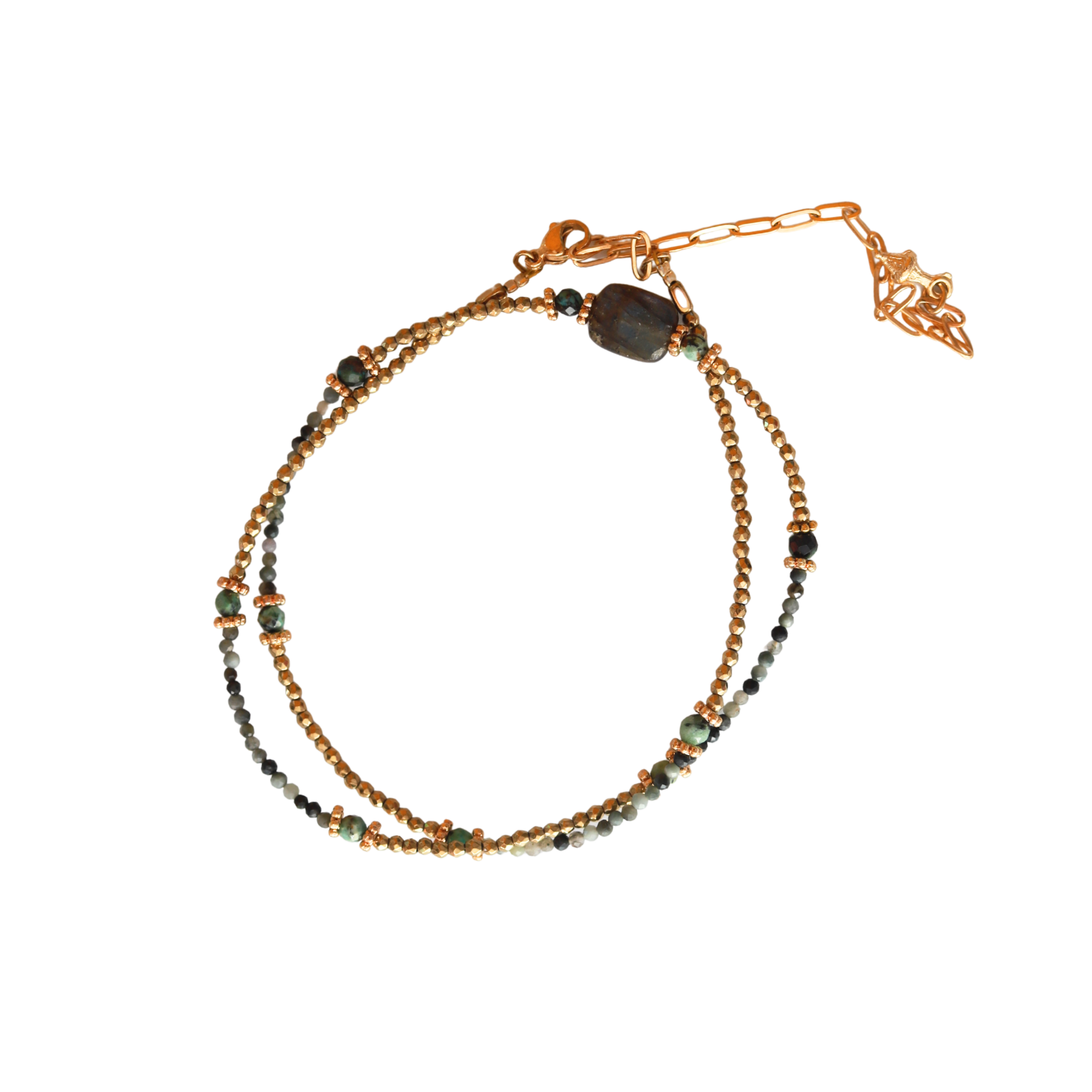 Hamsa Collier / Bracelet multi-rangs / Chaîne de cheville