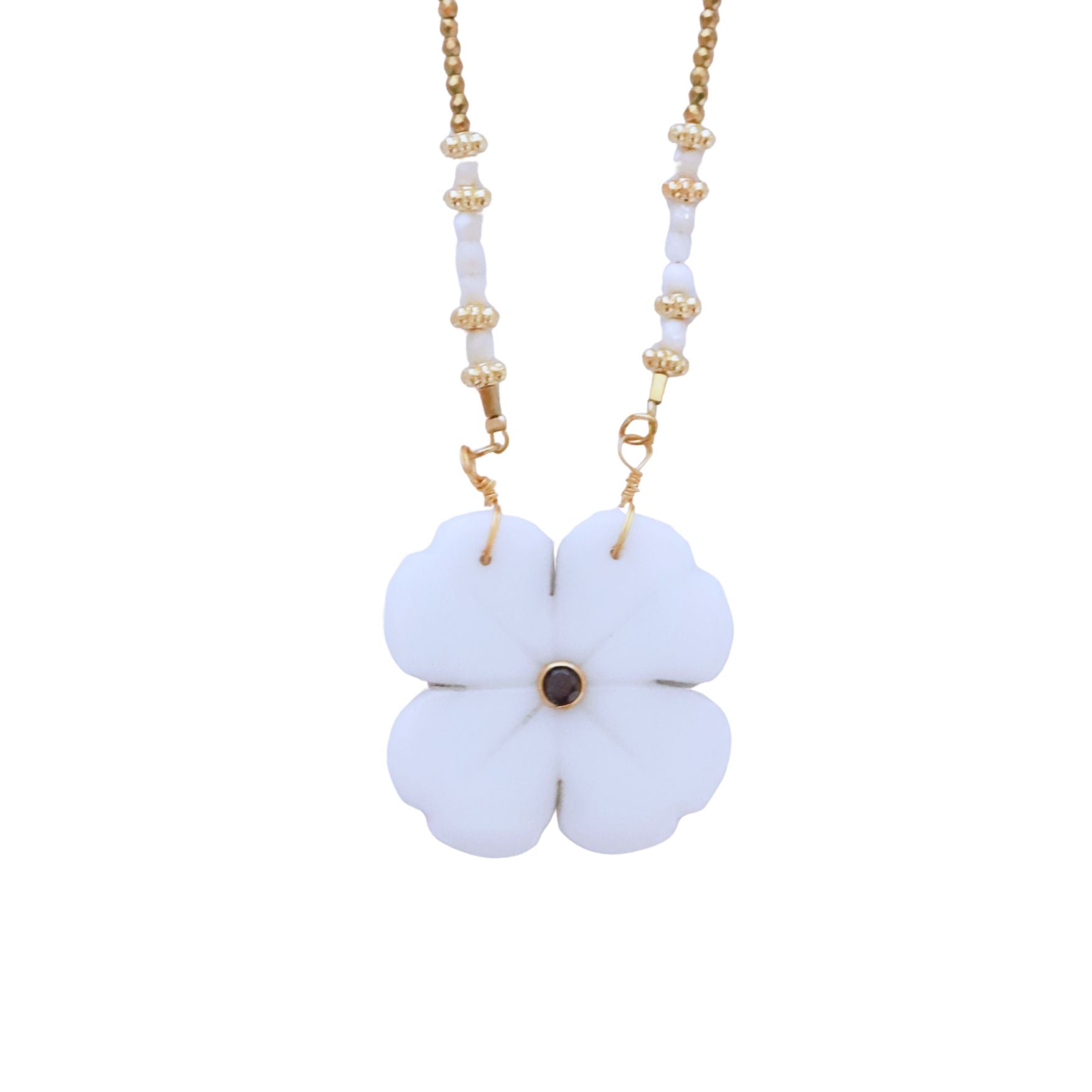 Flower nacre, Sautoir XL
