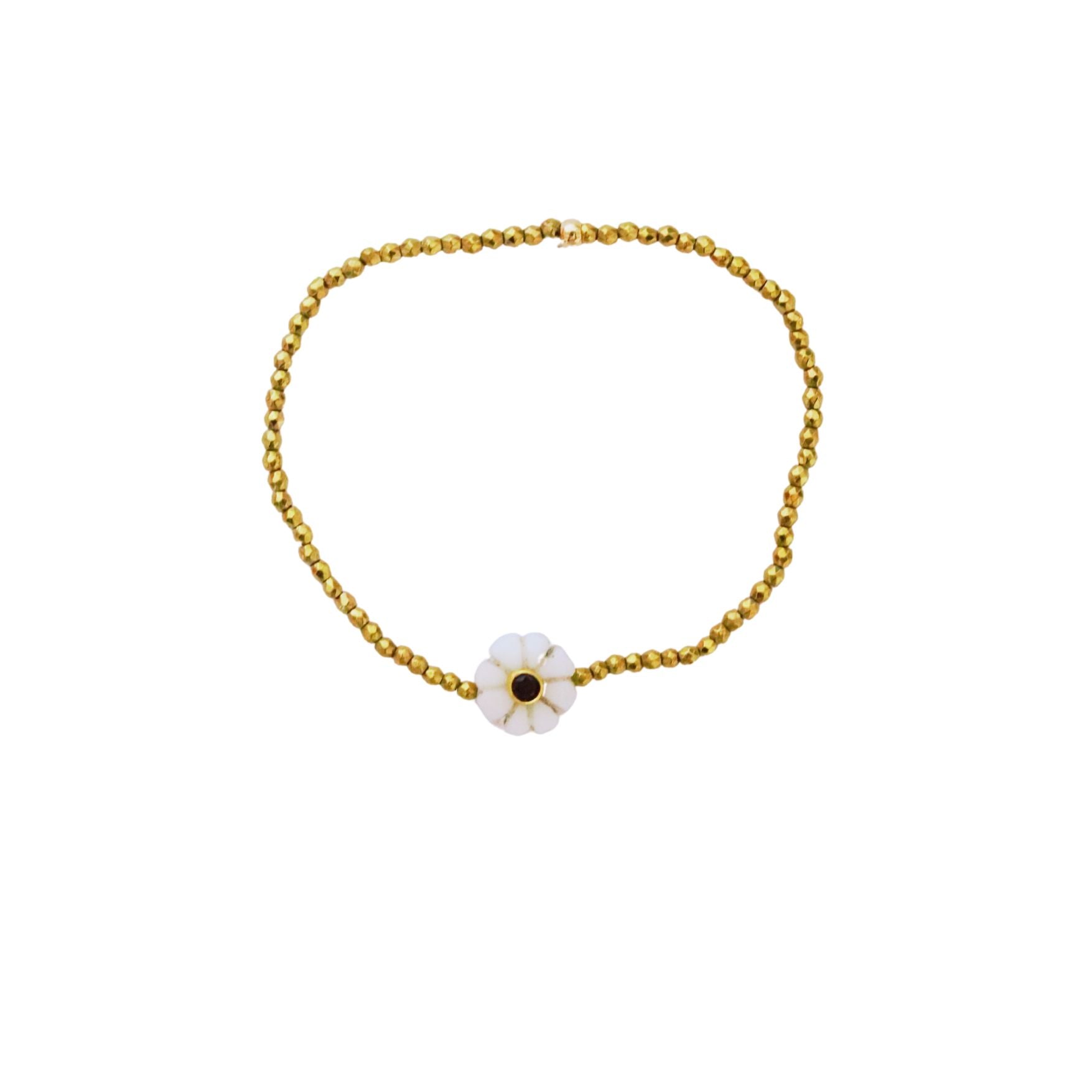Flower nacre, bracelet simple